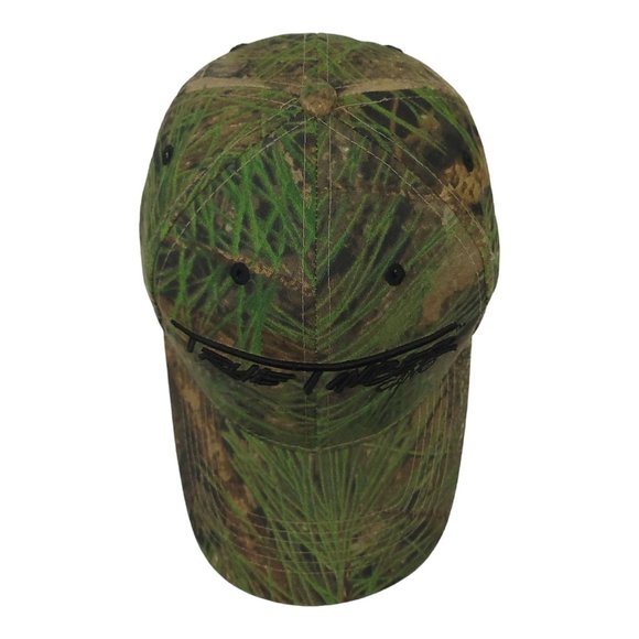 True Timber Camo Logo Strapback Cap Trucker Camouflage Hunting Baseball Hat - Picture 11 of 12